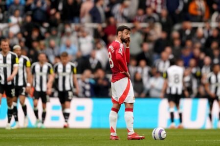 Bruno Fernandes vows Man Utd ‘will fight back’ towards Lyon after Newcastle rout
