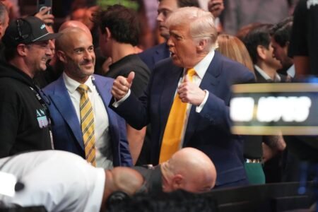 Donald Trump hails standing ovation at UFC 314 as vote of confidence: ‘We’re doing an excellent job’