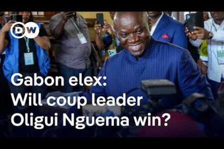Gabon: Vote counting below manner after first presidential elections 2023 since navy coup | DW News