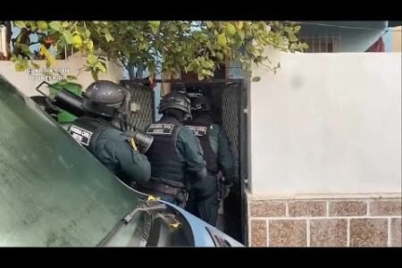Spanish authorities say they dismantled a human trafficking organisation smuggling migrants into EU