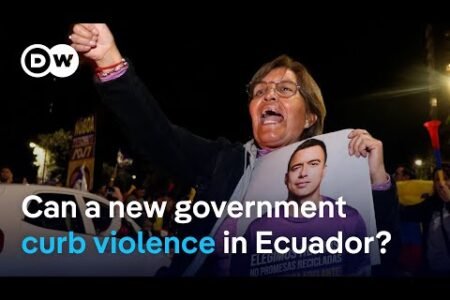 Ecuador elections: What are the important thing key challenges of Ecuador’s new president? | DW News