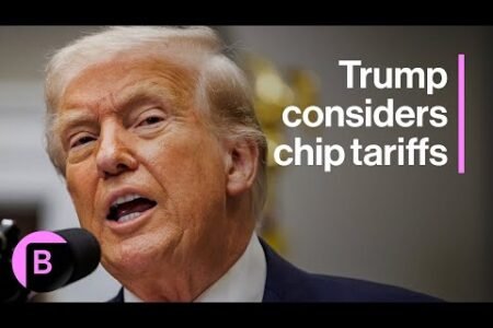 Trump Says He’s Exploring Tariffs on Chips