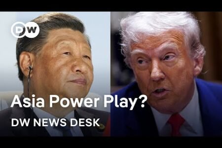 Can Beijing capitalize on Trump’s tariff turmoil and increase its affect in Asia? | DW News Desk