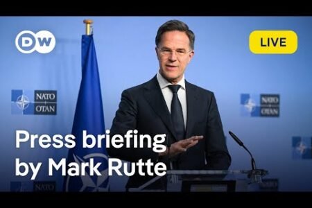 LIVE: NATO Secretary General Mark Rutte holds press convention | DW News