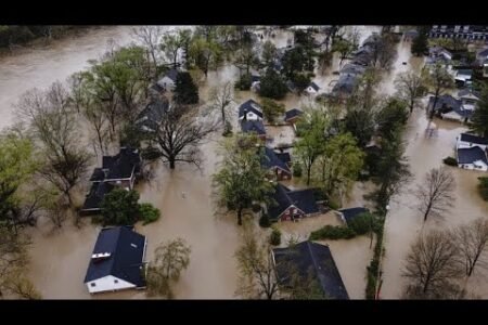 At least 18 killed as heavy rains trigger flooding in midwestern and southern US states