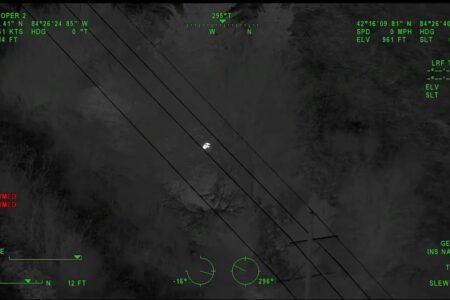 Missing toddler discovered alive curled up in freezing ditch by heat-seeking digicam