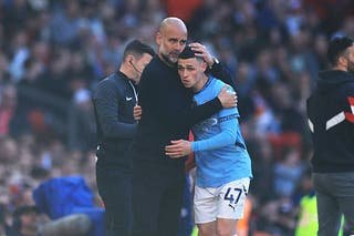 Pep Guardiola slams Man Utd followers after chants about Phil Foden’s mom: ‘Lack of class’